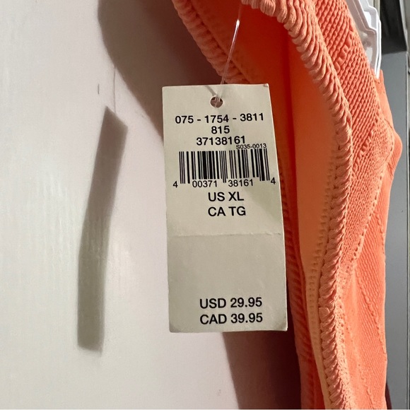 Aerie Orange High Cut Bikini Bottom XL NWT - Picture 5 of 7